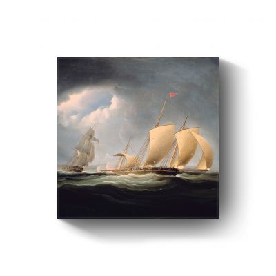 Capture of the Tripoli by the Enterprise door Thomas Birch