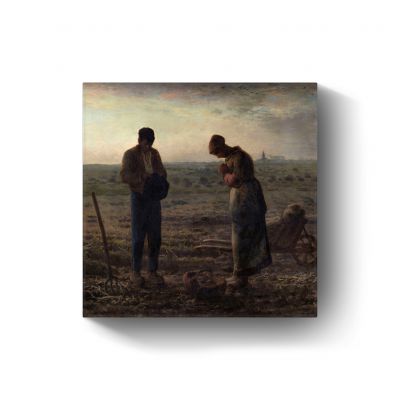 Het angelus door Jean Francois Millet 