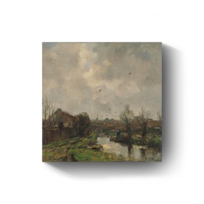 Landschap in de omgeving van Den Haag door Willem Roelofs