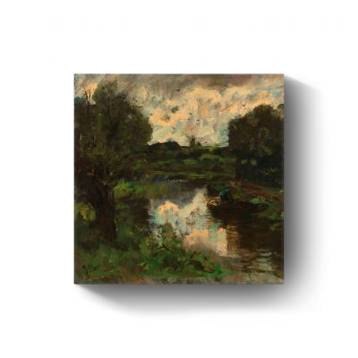 Polder na onweer  door Jacob Maris