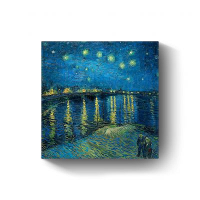 Sterrennacht boven de Rhone door Vincent van Gogh