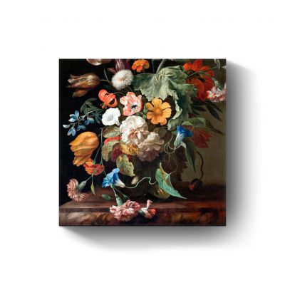 Stilleven met bloemen door Rachel Ruysch