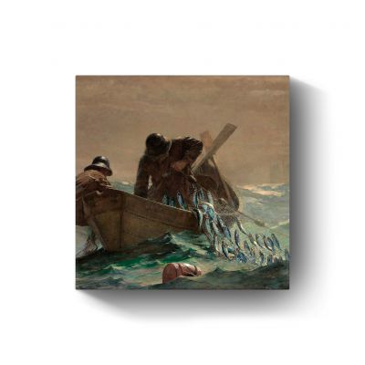 The herring net door Winslow Homer