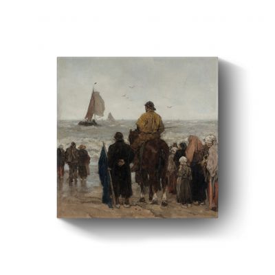 Aankomst der boten door Jacob Maris