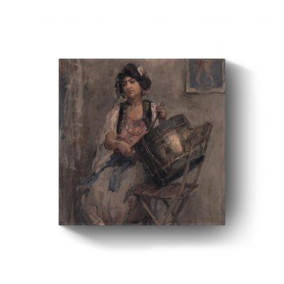 De trommelaarster door Isaac Israëls
