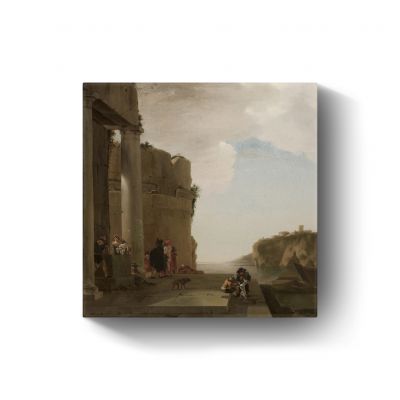 Italianiserend landschap door Jan Asselijn