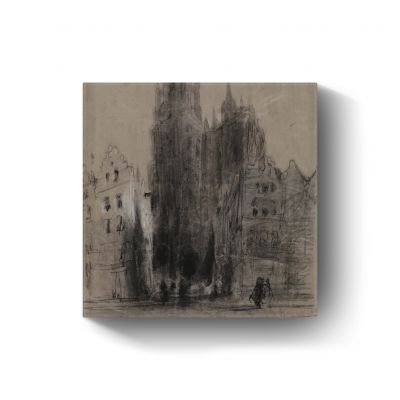 Onze Lieve Vrouwekathedraal van Antwerpen door Johannes Bosboom